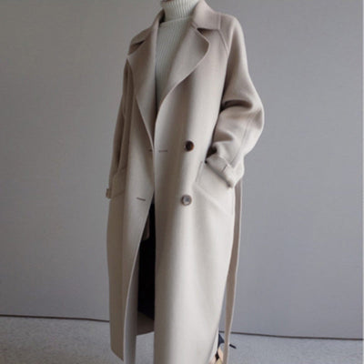 Clarissa - Women's Wool Trench Coat