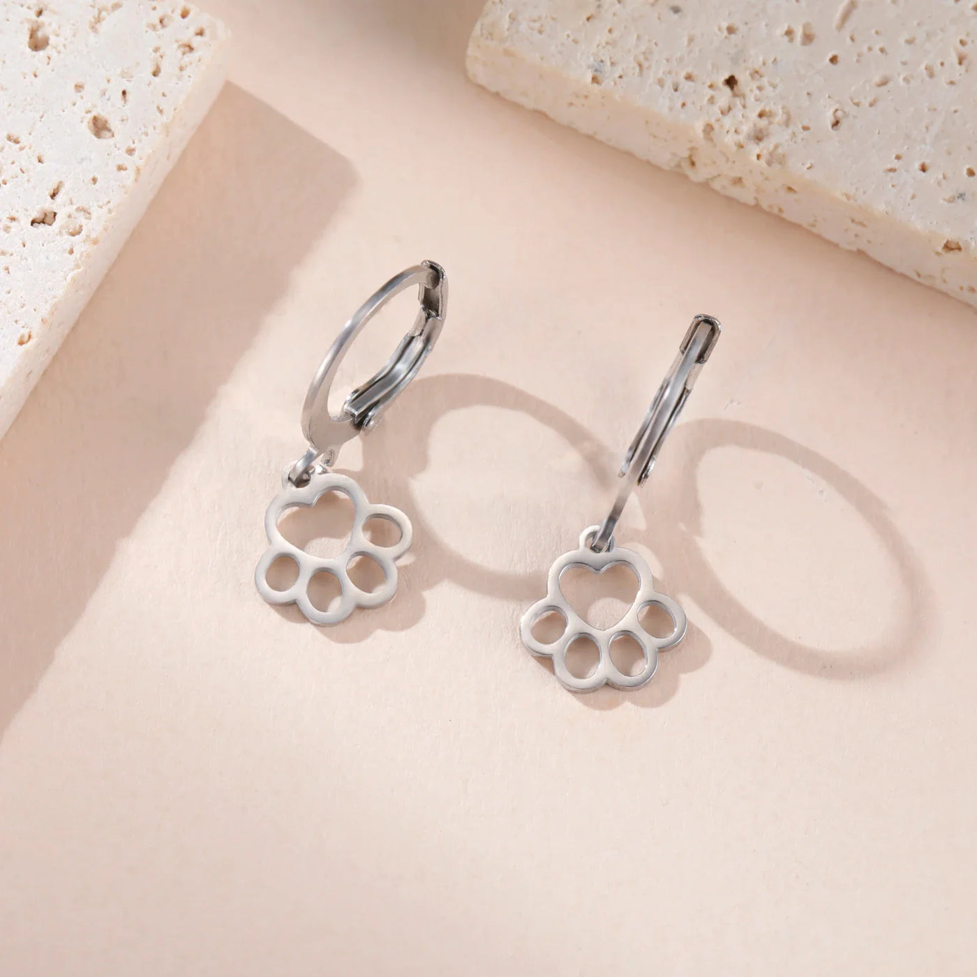 Claw - Cute Stainless Steel Earrings