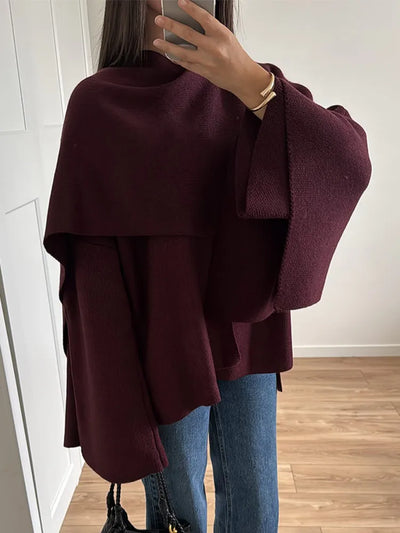 Bordeaux - Wrap Coat