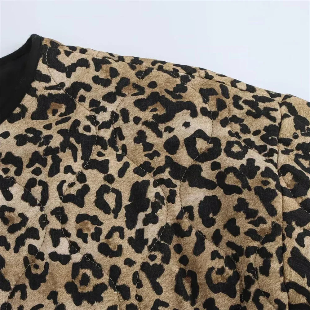 Animal Print Bomber Jacket Series