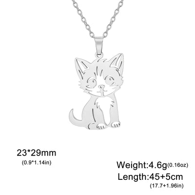 Kitty - Stylish Stainless Steel Pendant