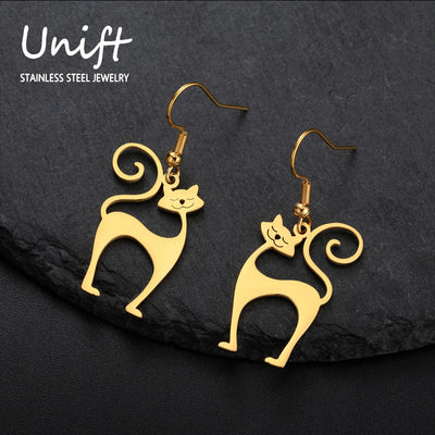 Kitty - Sassy Cat Lover Earrings