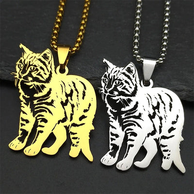 Kawaii - Charming Cat Pendant Necklace