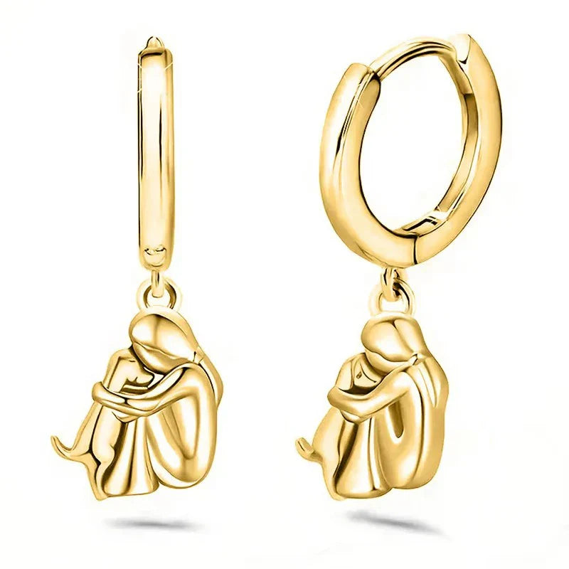 Alva - Heartfelt Dog Earrings