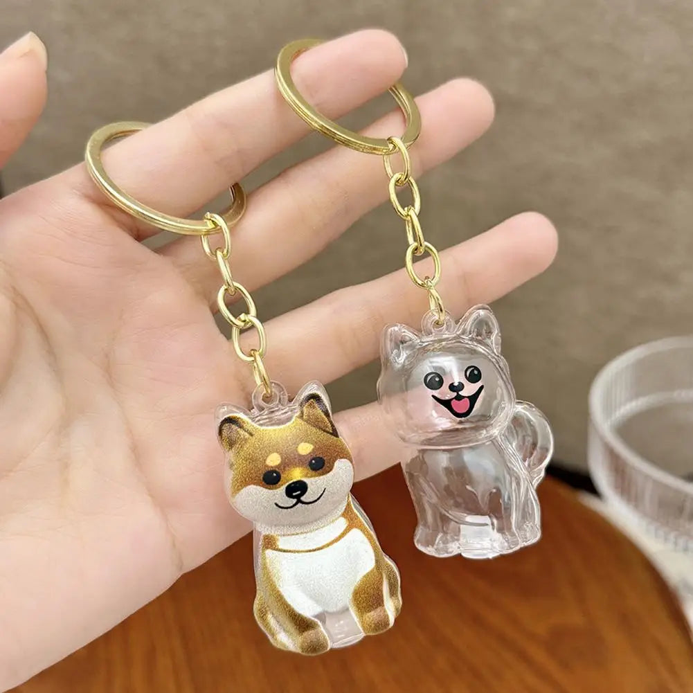 FurKeeps - Transparent Pet Hair Keychain