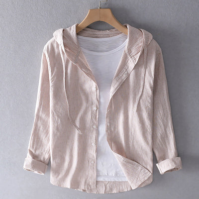 Celest - Casual Spring Hooded Blouse