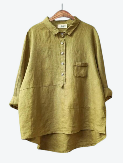 Rhea - Timeless Linen Shirt