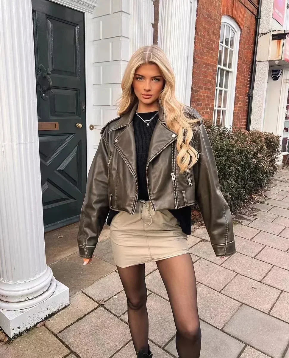 Alva - Leather Jacket