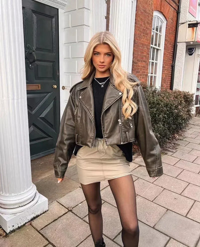 Alva - Leather Jacket