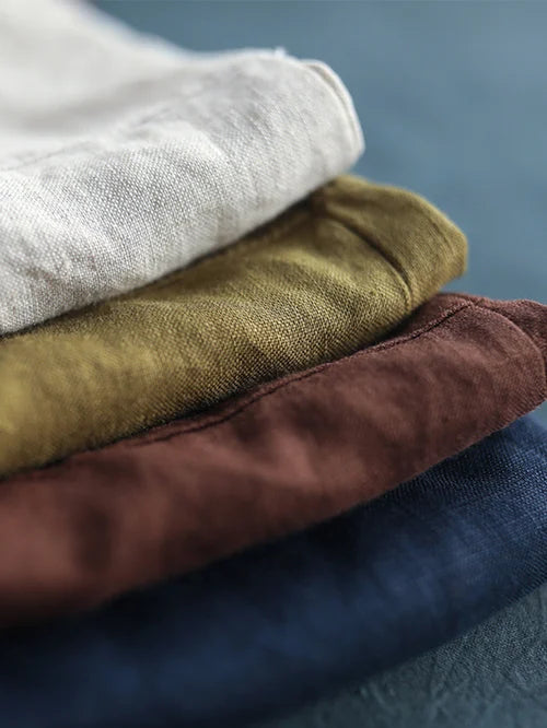 Rhea - Timeless Linen Shirt