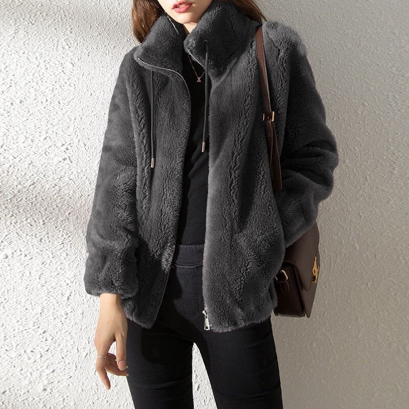 Luna - Cozy Quilted Fleece Jacket