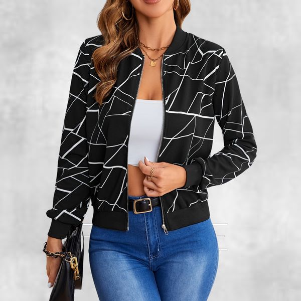 Carly – Geometric Jacket