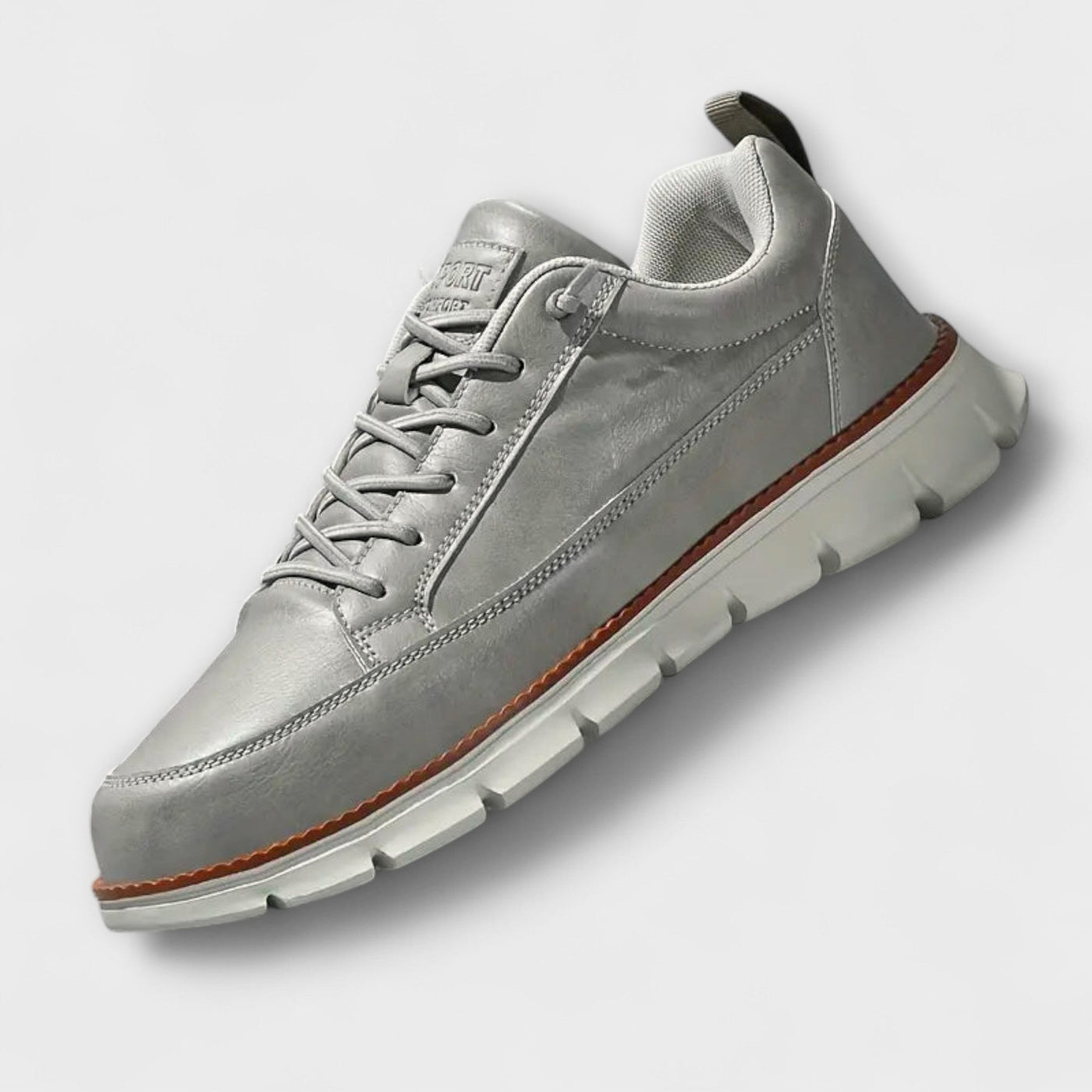 ALEXANDER | Stylish Leather Sneakers with Orthopedic Comfort