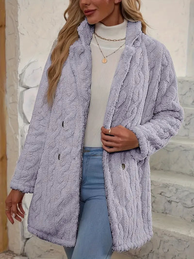 Léa - Cozy Faux Fur Coat