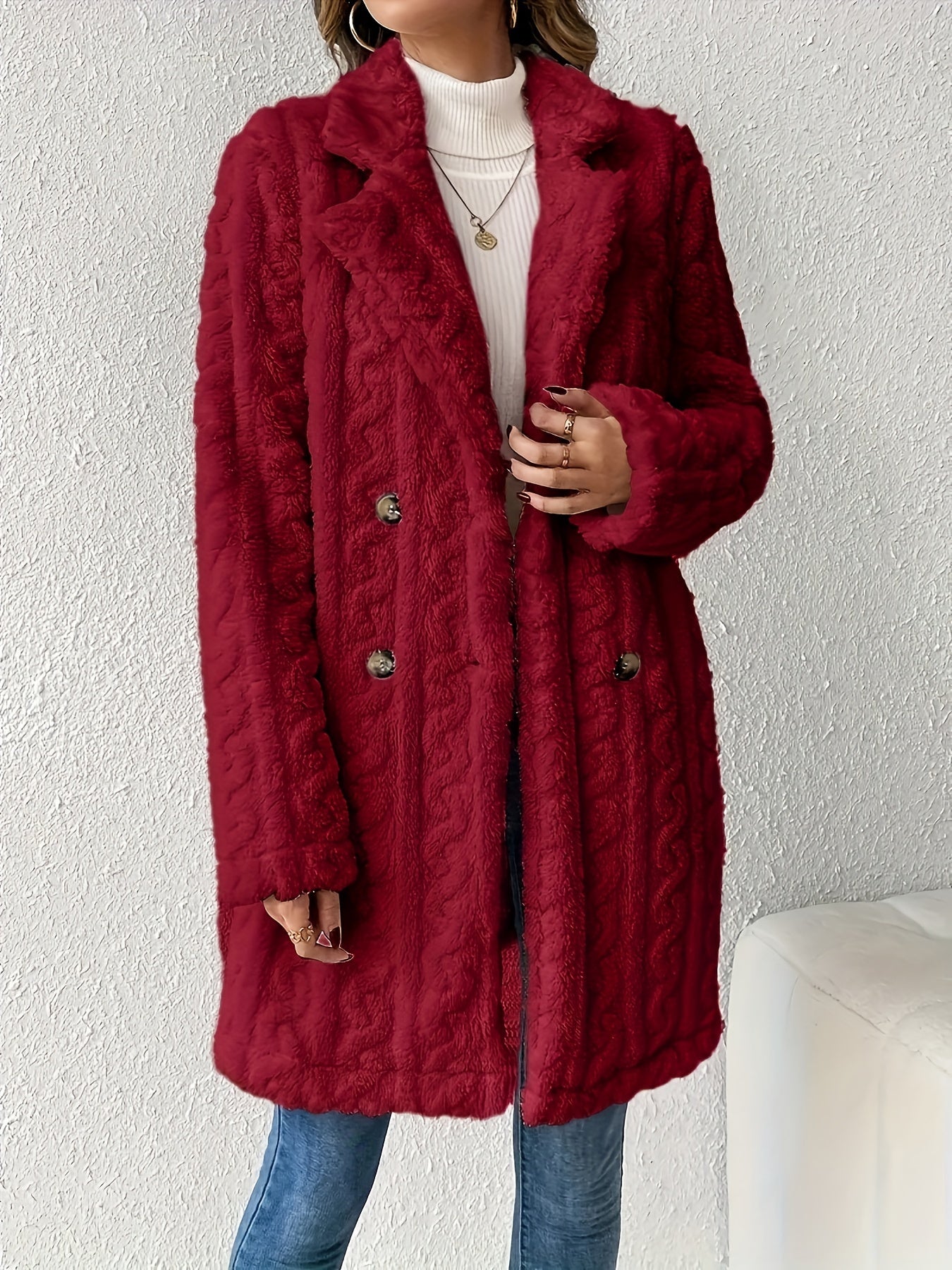 Léa - Cozy Faux Fur Coat