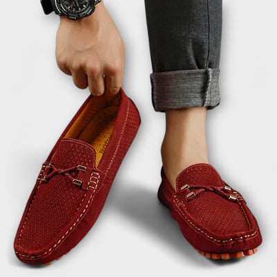 Liam | Stylish Breathable Leather Loafers
