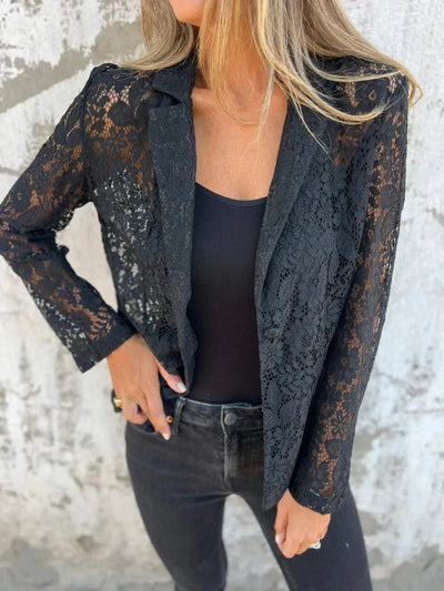 Lucienne - Elegant Women's Blazer with Lace