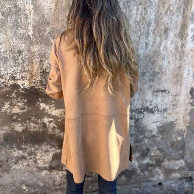 Sheila - Classic Mid-Length Coat with Hood